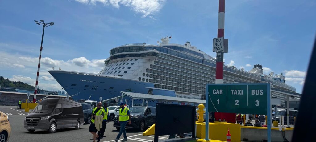 Convenient shuttle service for passengers traveling to and from Seattle’s Pier 91 cruise terminal. Perfect for group transfers, airport connections, and hotel pickups.